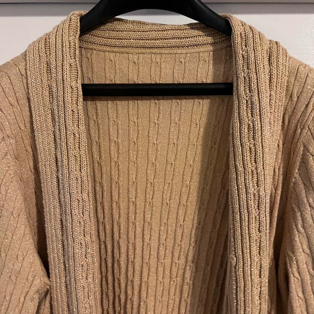 Metallic Knit Sweater